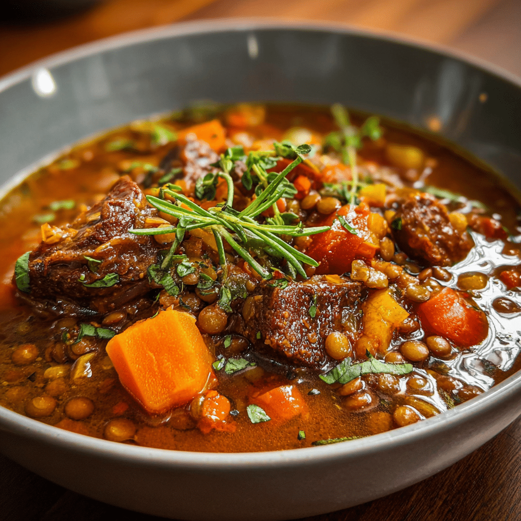 Beef Lentil Stew