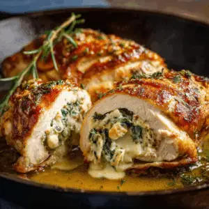 Boursin Stuffed Chicken Breast