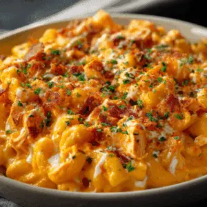 Buffalo Chicken Mac and Cheese