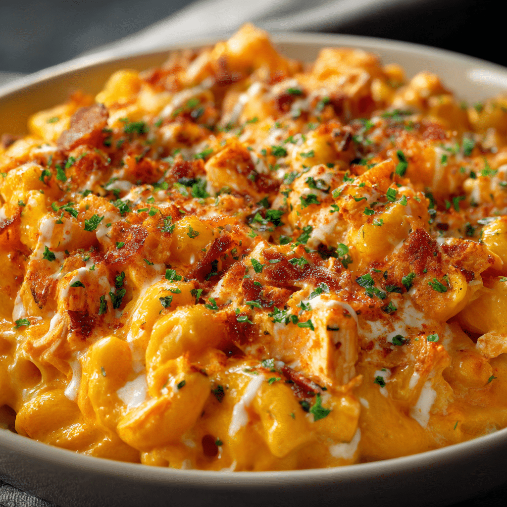 Buffalo Chicken Mac and Cheese