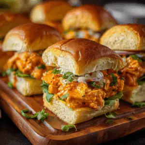 Buffalo Chicken Sliders