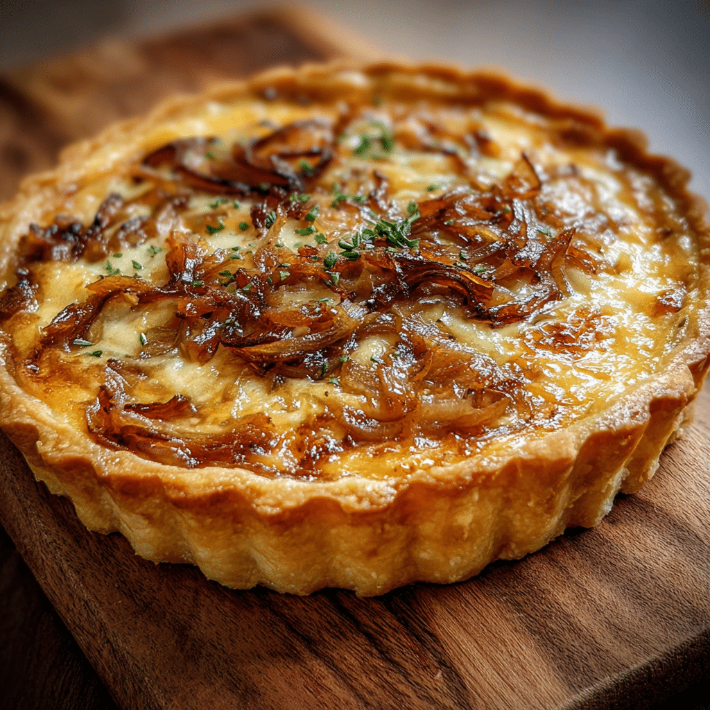 Caramelized Onion Cheese Tart