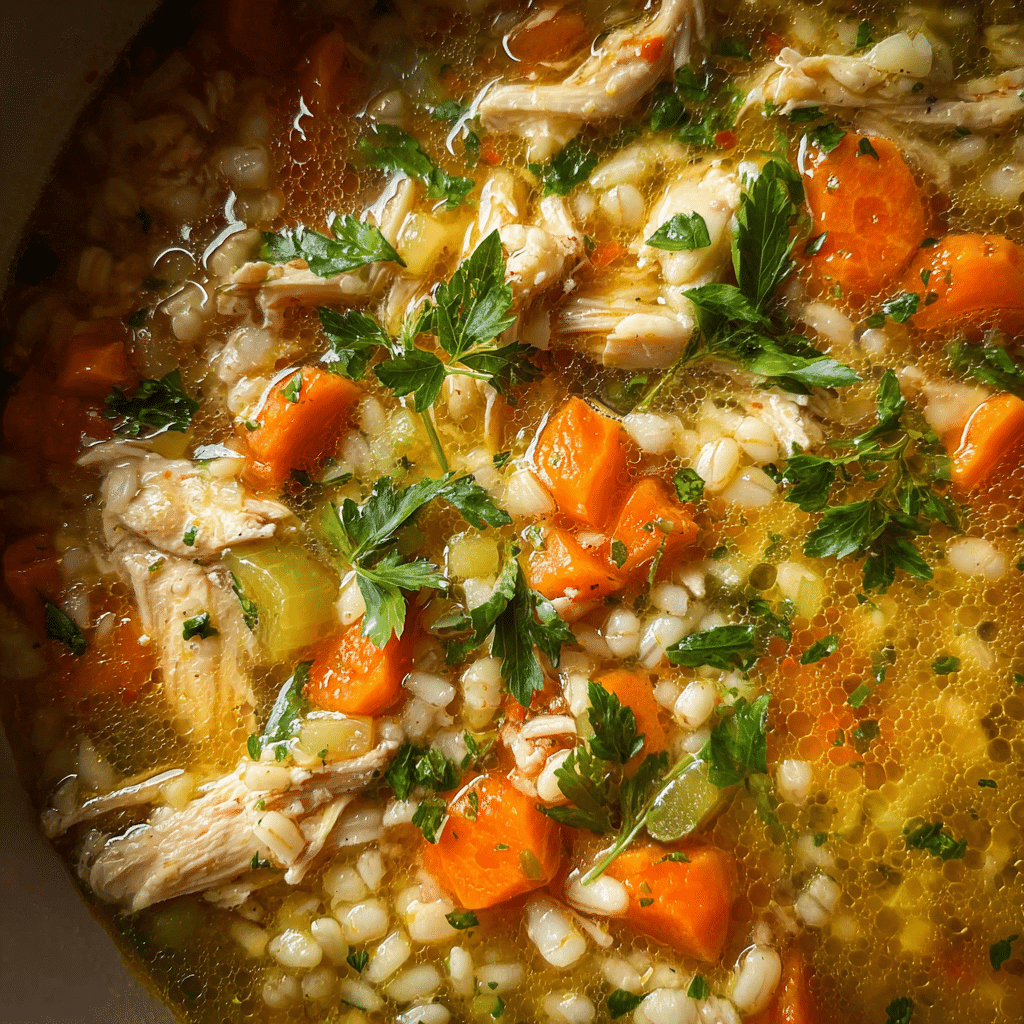 Chicken Barley Soup