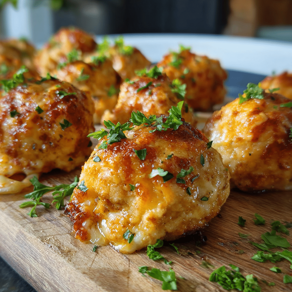 Chicken Cheese Nacho Bites