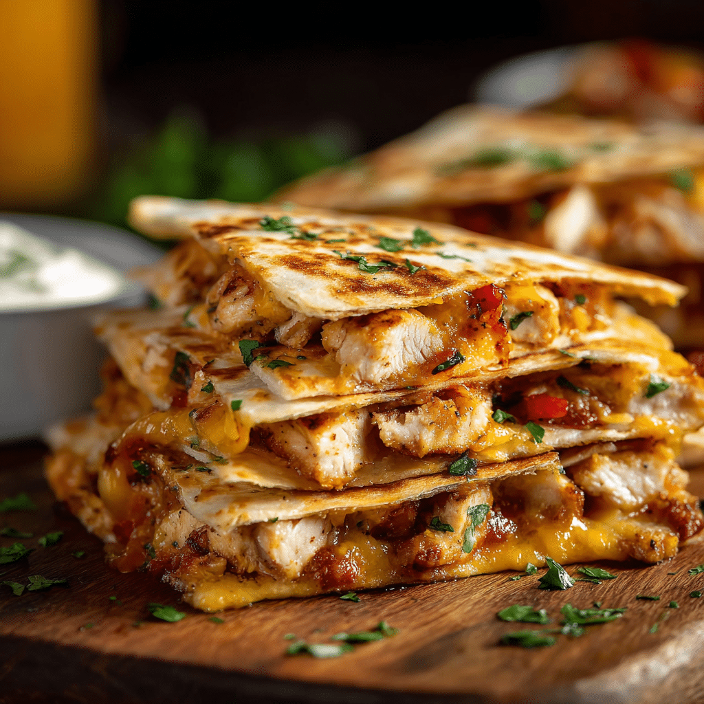 Chicken Quesadillas