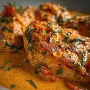 Chicken with Creamy Tomato Sauce