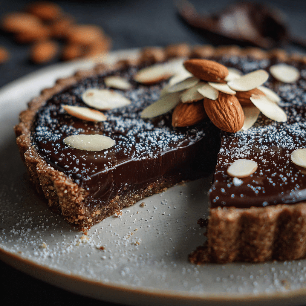 Chocolate Almond Tart