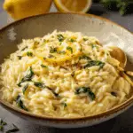 Creamy Lemon Orzo Recipe