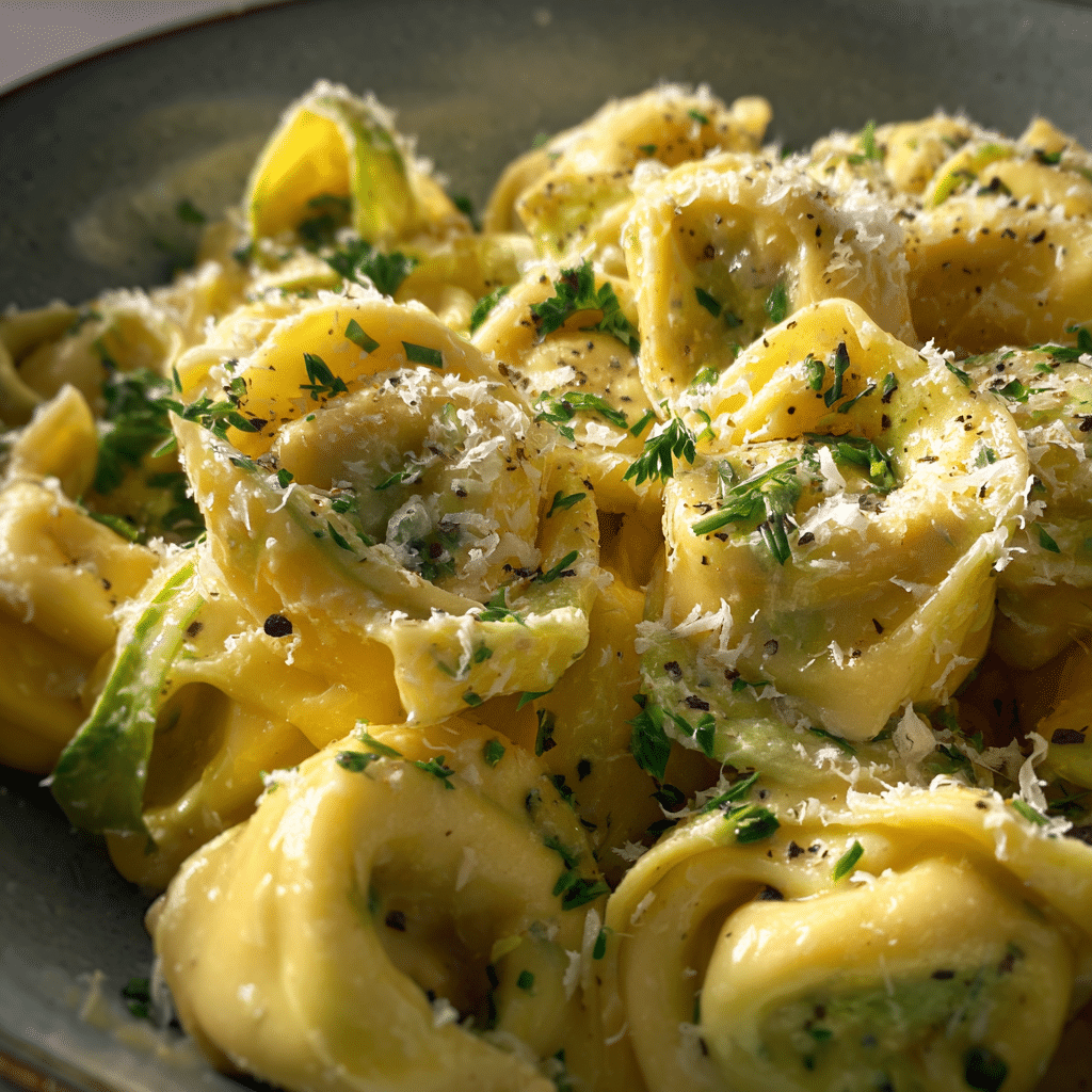 Creamy Lemon Tortellini