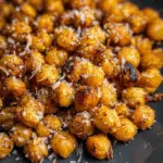 Crispy Parmesan Roasted Chickpeas