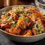 Crispy Smashed Sweet Potato Salad