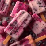 Frozen Fruit Yogurt Pops