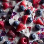 Frozen Yogurt Berry Bark