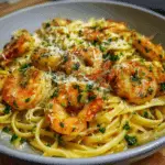 Garlic Butter Prawn (Shrimp) Linguine
