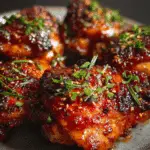 Gochujang Glazed Chicken Thighs