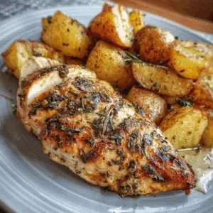 Greek Chicken and Potatoes
