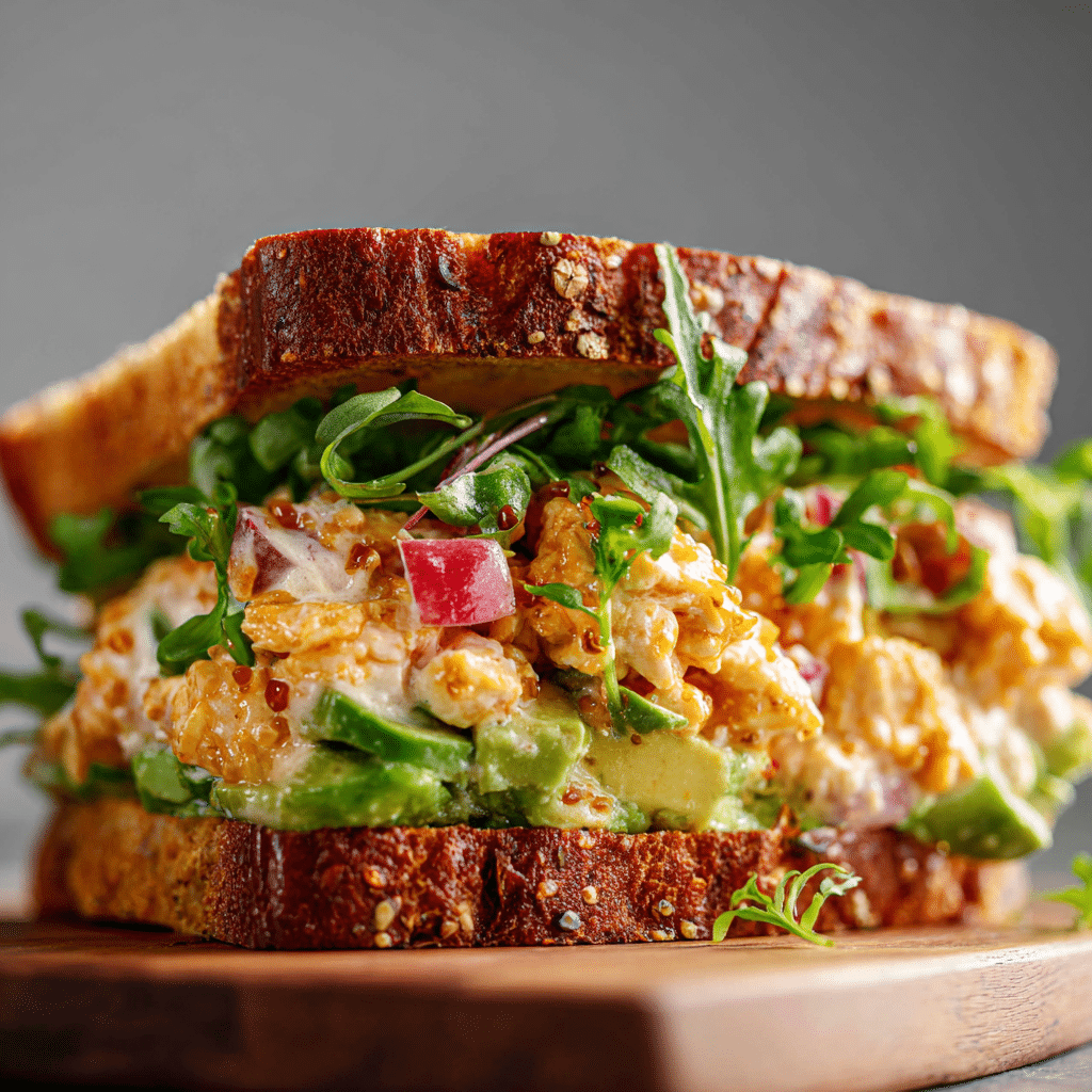 Hot Honey Chicken Salad