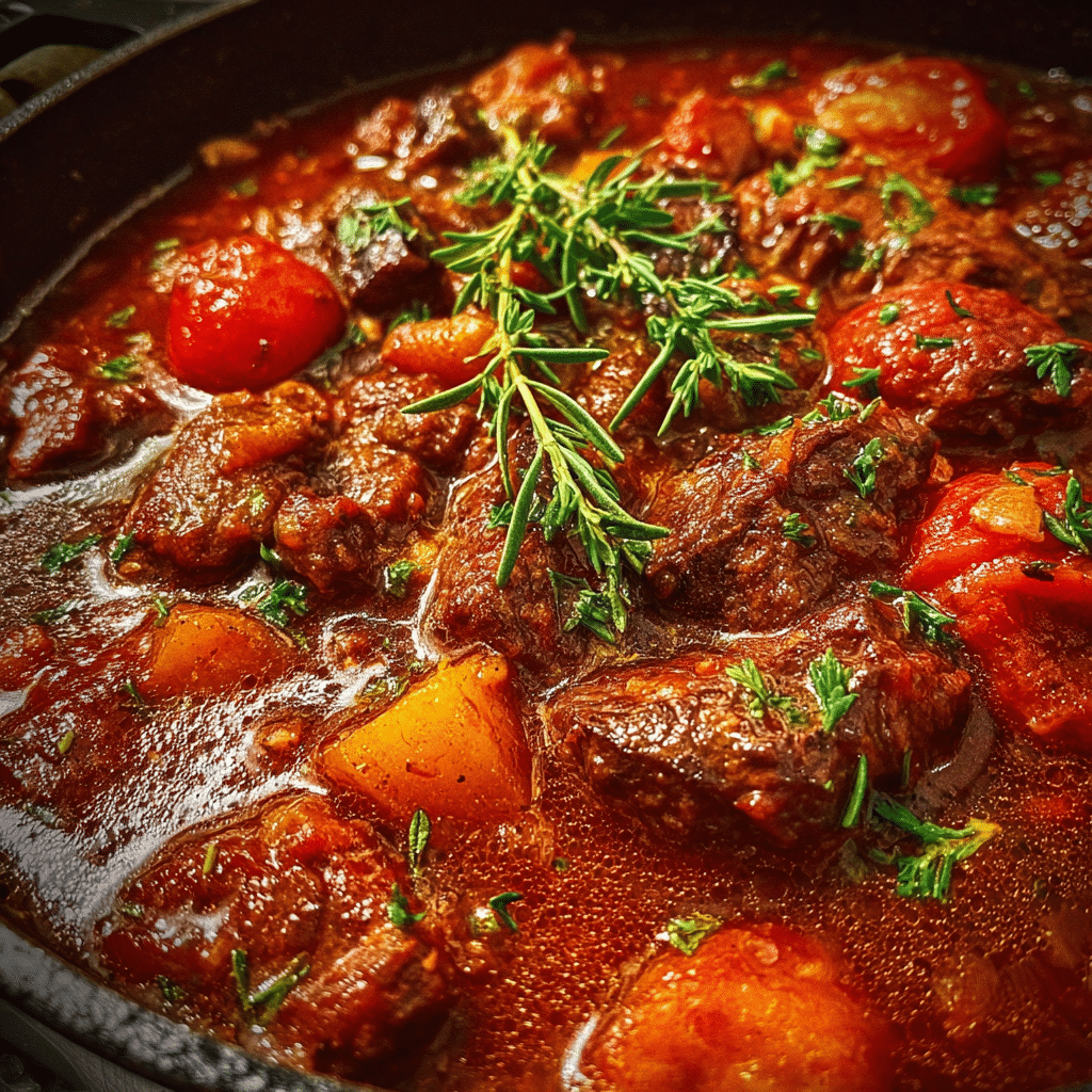 Lamb Tomato Stew