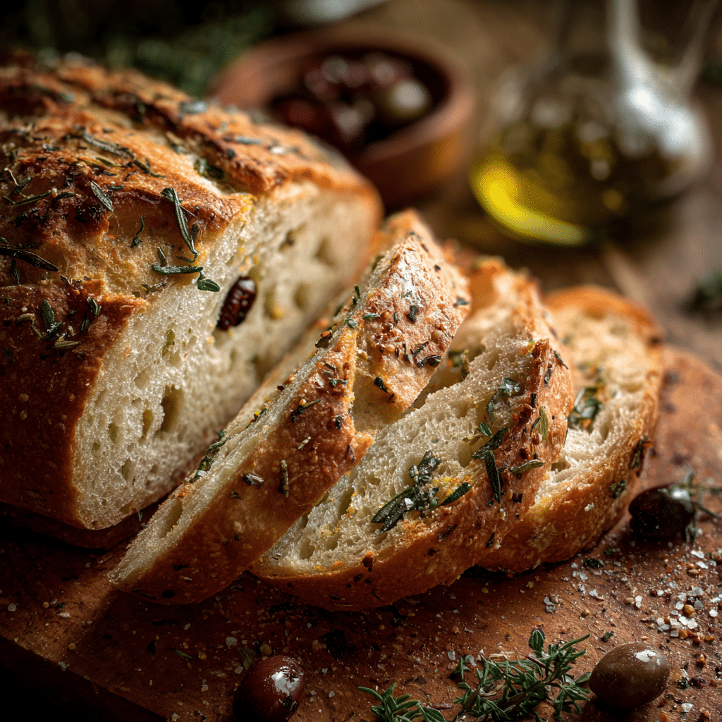 Olive Thyme Bread