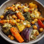 Roasted Veg & Chickpea Bowl