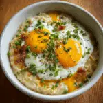 Savory Oatmeal with Eggs