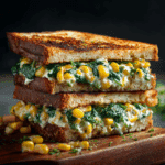 Spinach Corn Sandwich