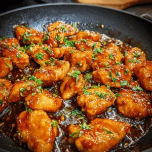 Sticky Honey Garlic Chicken