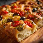Tomato Olive Focaccia