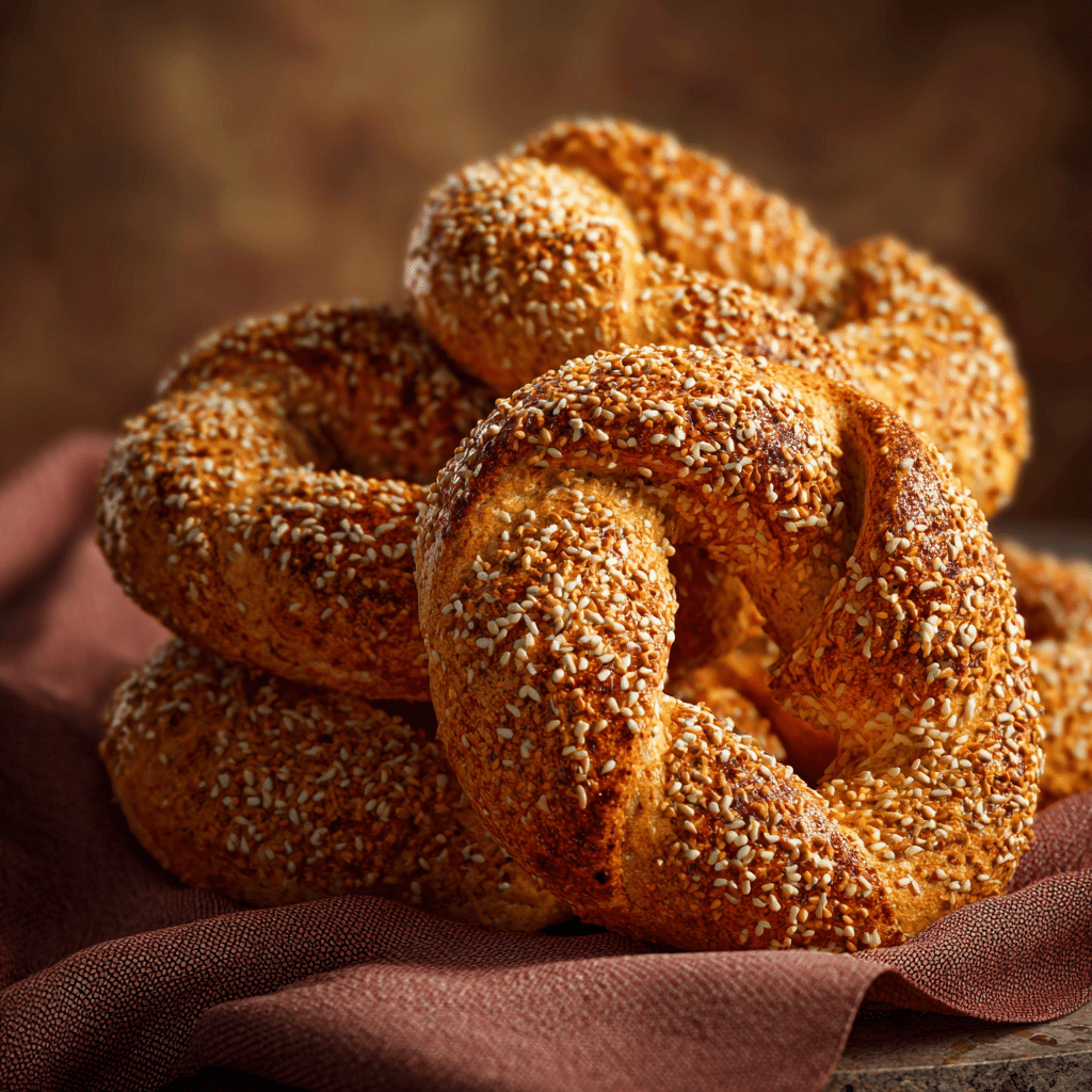 Turkish Simit Bread Rings