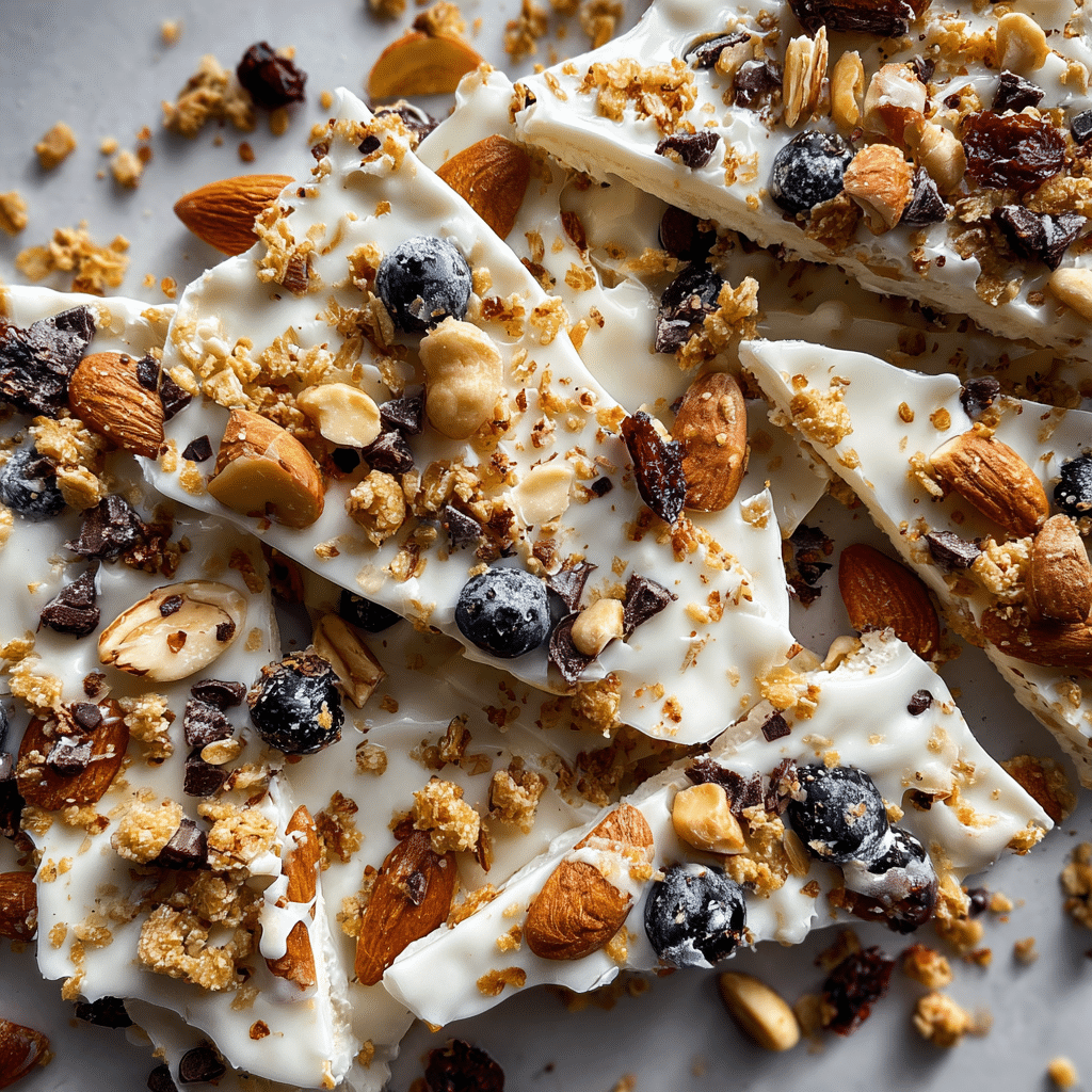 Yogurt Granola Breakfast Bark