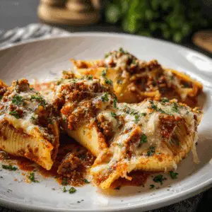 Beef Stuffed Shells
