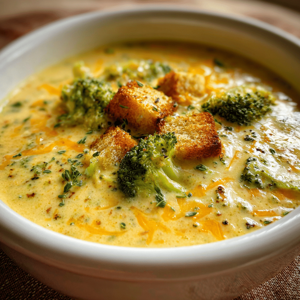 Broccoli Cheddar Soup