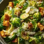 Brussels Sprouts Caesar Salad