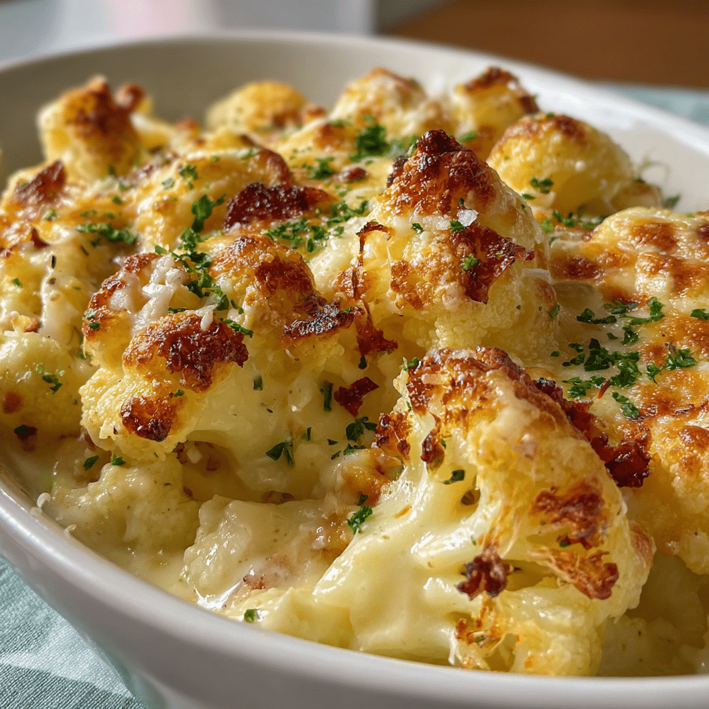 Cauliflower Alfredo Bake