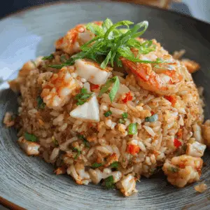 Crab & Shrimp Fried Rice