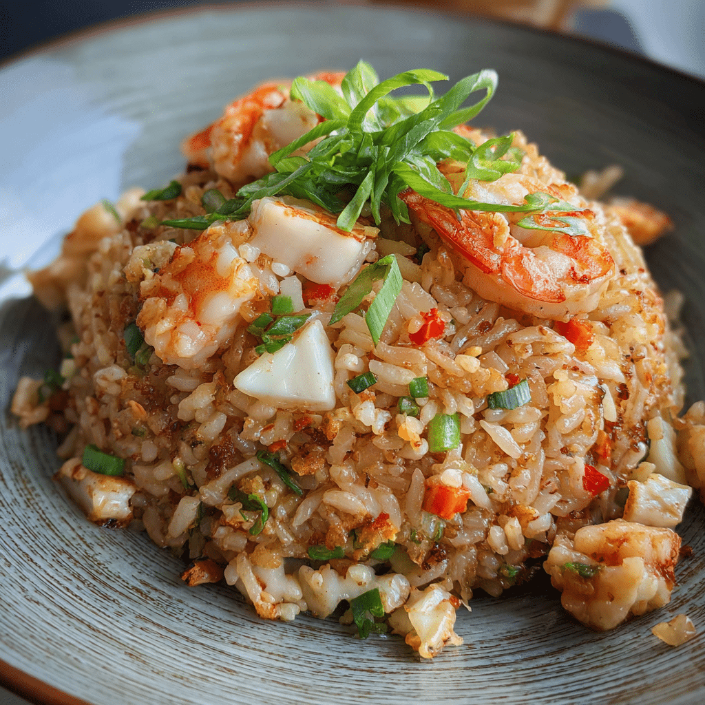 Crab & Shrimp Fried Rice