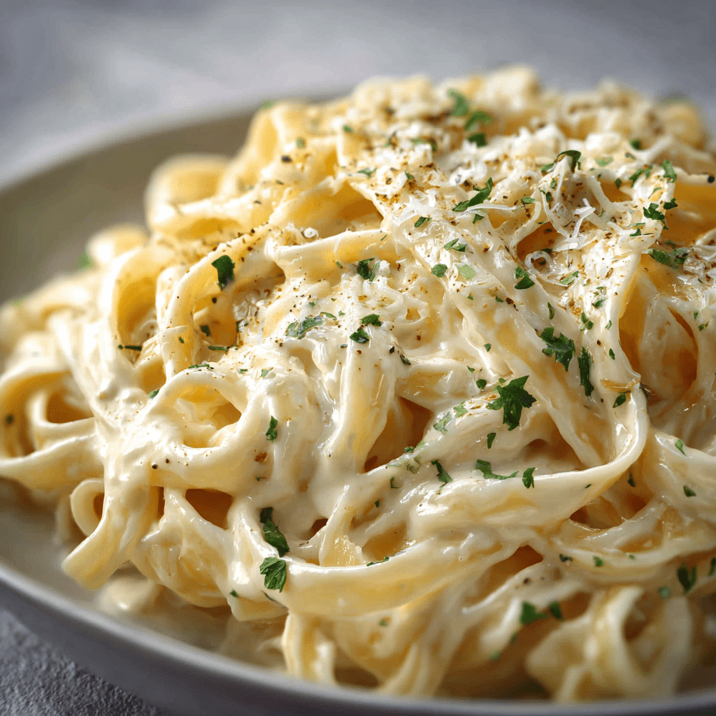 Creamy Fettuccine Alfredo