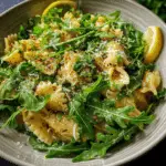 Lemon Arugula Pasta Salad