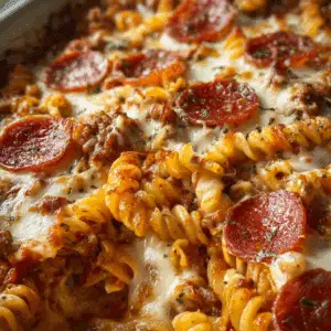 Pizza Pasta Casserole