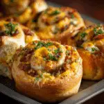 Savory Breakfast Rolls (Stuffed)