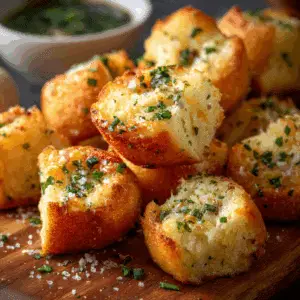 Savory Garlic Bread Bites