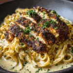 Blackened Cajun Chicken Alfredo