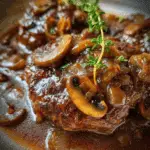 Mushroom Onion Salisbury Steak