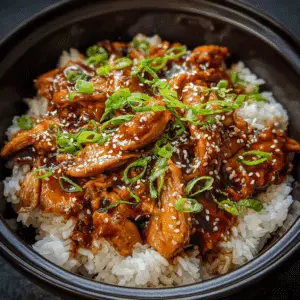 Slow Cooker Chicken Teriyaki