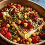 Baked Feta Chickpeas