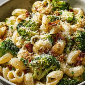 Broccoli Caesar Pasta Salad