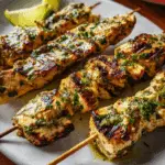 Cilantro-Lime Chicken Skewers