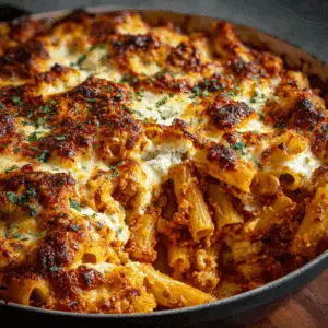 Cottage Cheese Baked Ziti