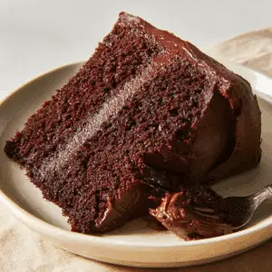 Double Fudge Whiskey Cake