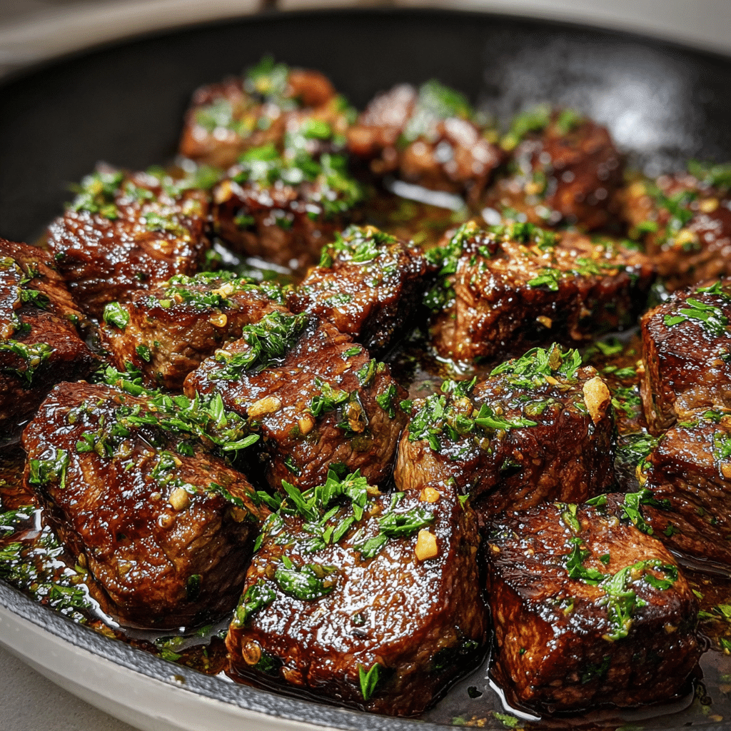 Garlic Butter Steak Bites